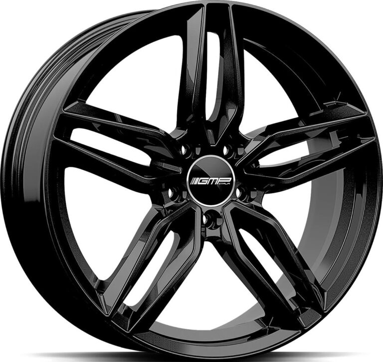 GMP Fasten Gloss Black 7,5x17 5/112 ET45 CB66,6 R14