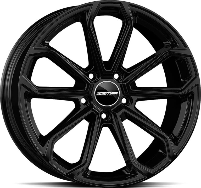 GMP Furiosa Gloss Black 10,5x20 5/130 ET45 CB66,5 R14