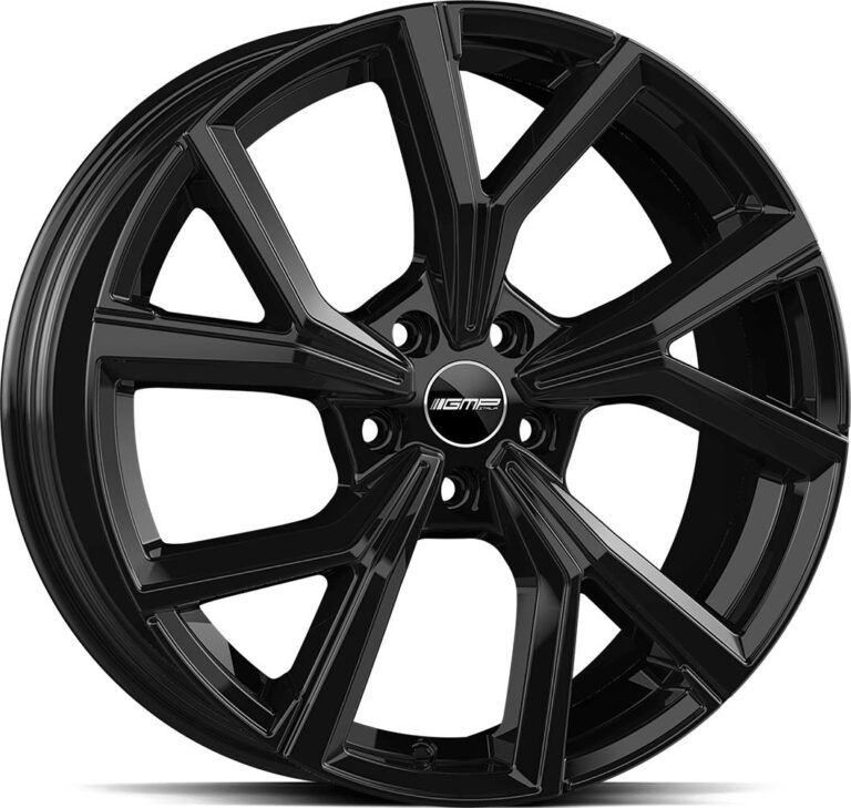 GMP Mentor Gloss Black 7x17 5/100 ET35 CB57,1 R13
