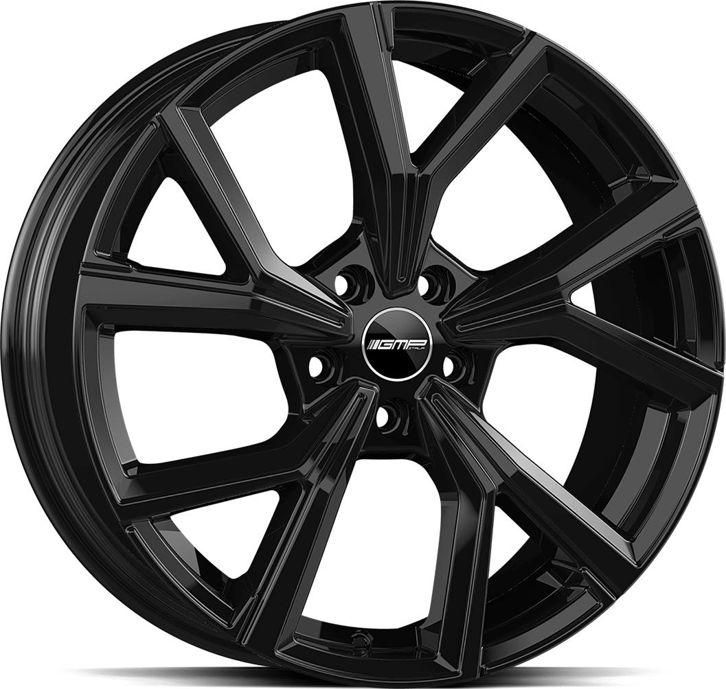 GMP Mentor Gloss Black 7x17 5/100 ET35 CB57,1 R13