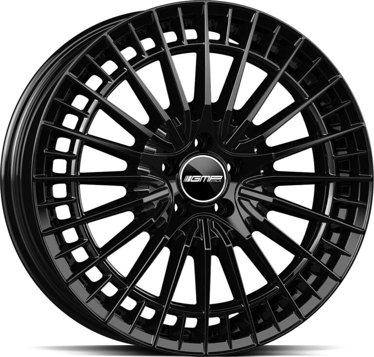 GMP Qstar Gloss Black 8x19 5/112 ET45 CB66,6 R14