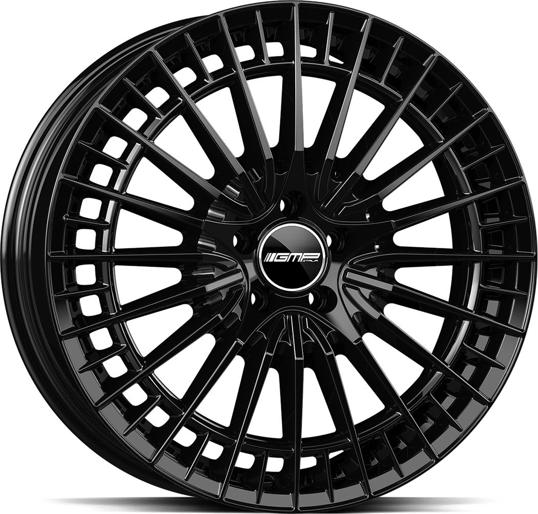 GMP Qstar Gloss Black 8x19 5/112 ET45 CB66,6 R14