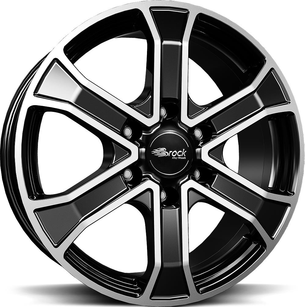 BROCK RC31 Black Full Pol 8x18 6/139,7 ET48 CB92,4 60°