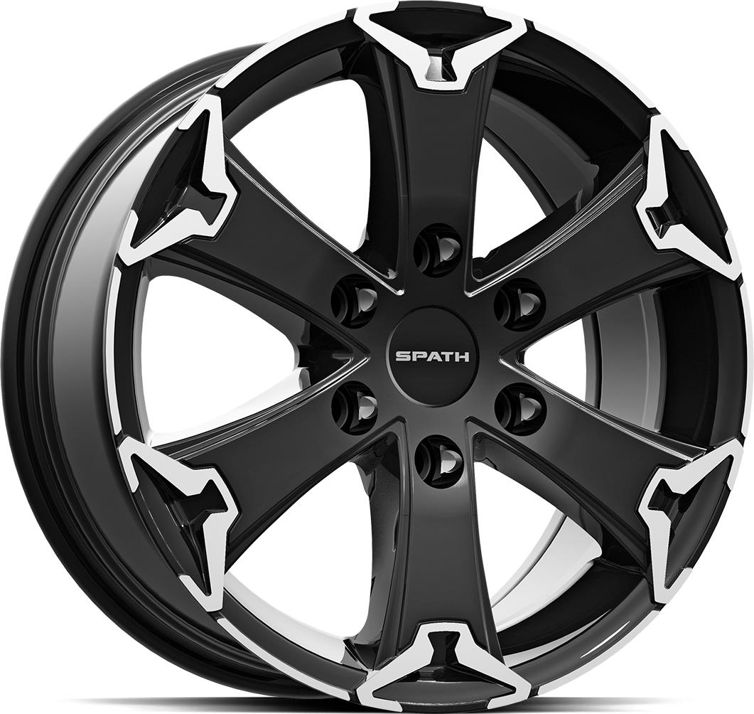 SPATH SP52/H Black Lip Pol 8x18 5/120 ET50 CB65,1 60°