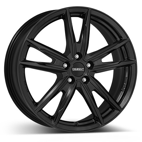 DEZENT KF black 6,5x17 5/114,3 ET45 CB60,1 60°