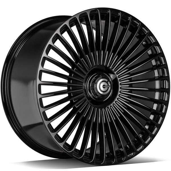 Hurricane Black Glossy 9,5x20 5/112 ET45 CB66,6 60°