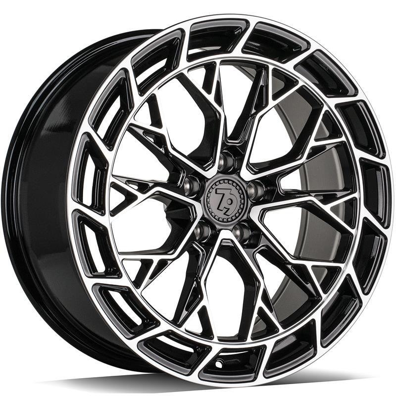 SCF-Z Black Front Polished 8x18 5/112 ET30 CB66,6 60°