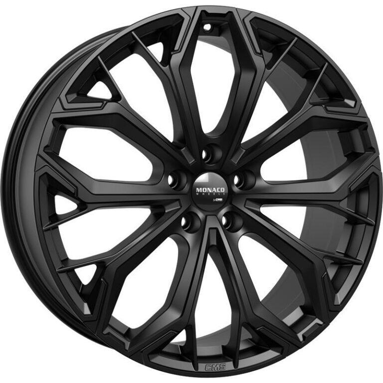 GPC17 Matt Black 8x19 5/112 ET34 60°