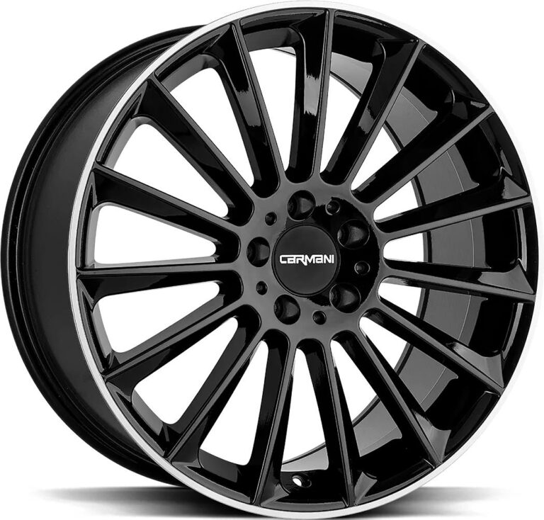 CARMANI Fritz Black Lip Pol 9x19 5/112 ET53 CB66,6 60°