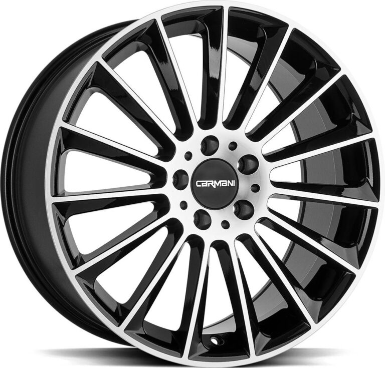 CARMANI Fritz Black Pol 9x19 5/112 ET45 CB66,6 60°