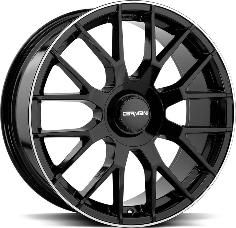 CARMANI Hugo Black Lip Pol 9x19 5/112 ET53 CB66,6 60°