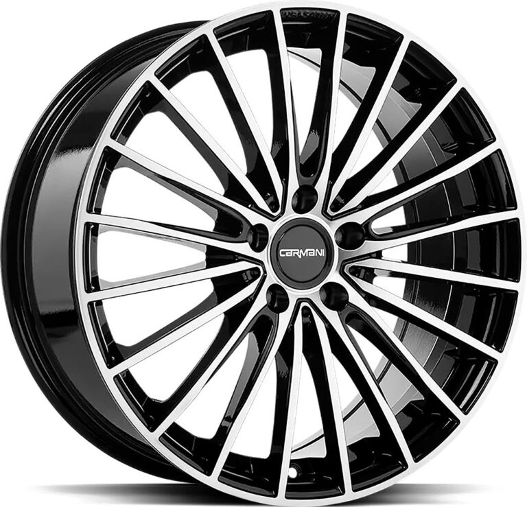 CARMANI Karl Black Pol 8x18 5/114,3 ET45 CB72,6 60°