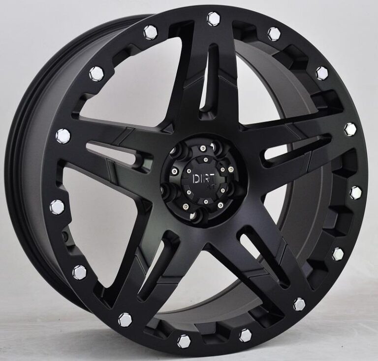 D66 Flatblack 9x18 5/120 ET25 CB65,1 60°