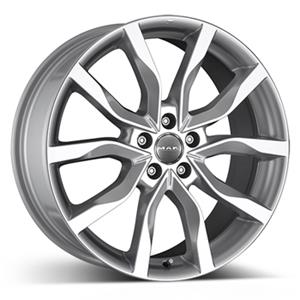 MAK Köln Silver 9x19 5/130 ET50 CB71,6 R14