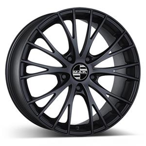 MAK Rennen Matt Black 9x18 5/130 ET50 CB71,6 R14