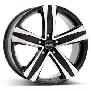 MAK Stone 5 Black Mirror 7x17 5/118 ET62 CB71,1 60°