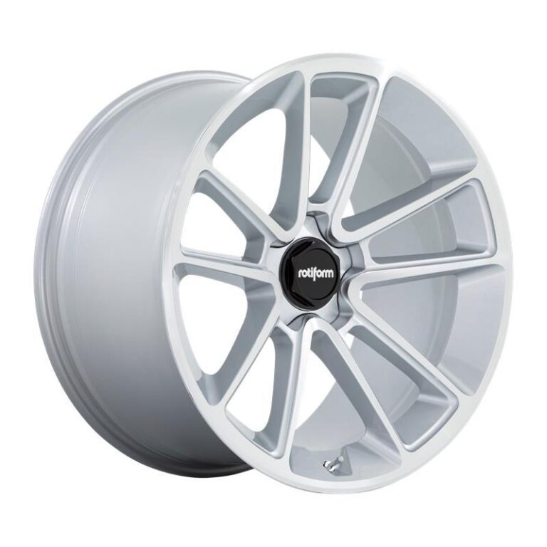 R192 BTL GLOSS SILVER W/ MACHINED FACE 10,5x21 5/112 ET38 CB66,6 60°