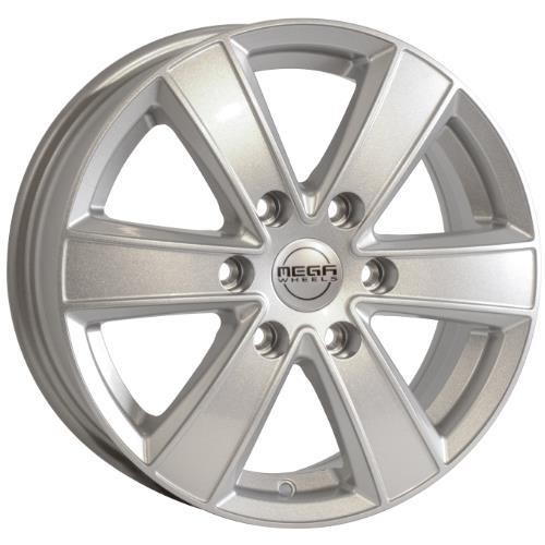 Hercules 6 Silver 6,5x16 6/120 ET50 CB74.6 60°