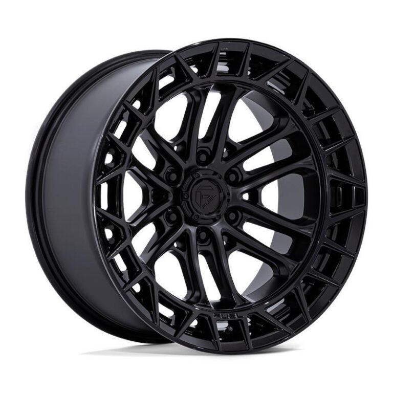 FC874 CELSIUS MATTE BLACK W/ GLOSS BLACK LIP 10x20 6/139,7 ET-18 CB106.1 60°
