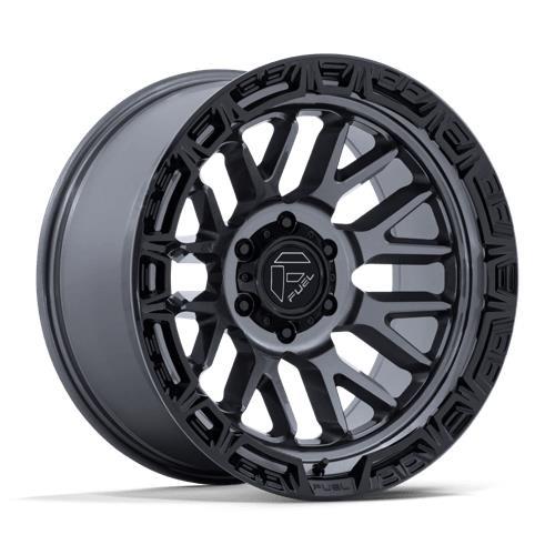 FC890 RAIL GLOSS GUNMETAL W/ GLOSS BLACK LIP 9x17 5/127 ET-12 CB71.5 60°