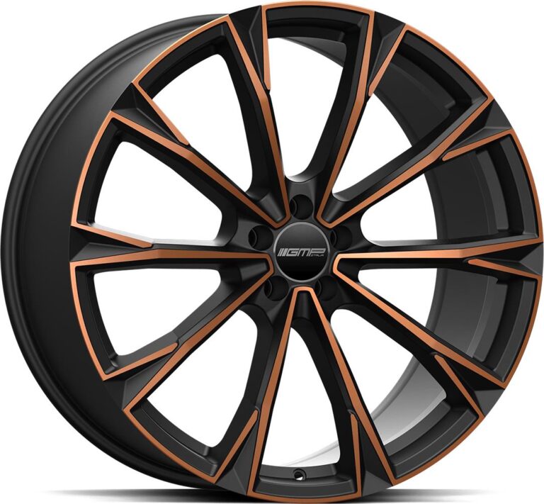 GMP Totale Satin Black Bronze Diam 10,5x22 5/130 ET38 CB66.5 R14