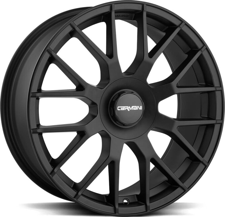 OXGIN Hugo Black Matt 8x19 5/112 ET47 CB66.7 60°