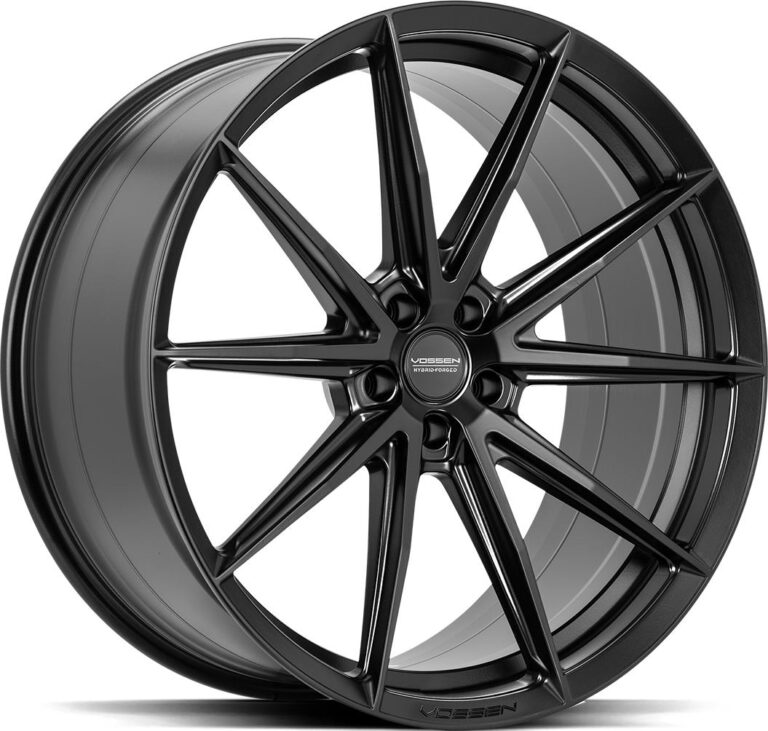 VOSSEN HFX2 Gloss Black 12x22 6/135 ET-44 CB87.1 60°