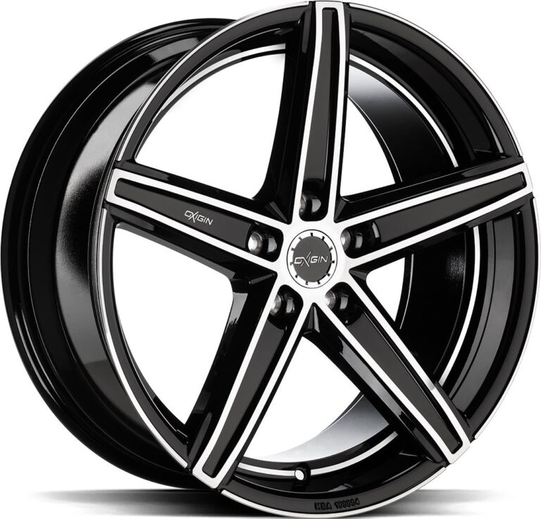OXGIN Evolution Black Full Pol 9x20 5/108 ET45 CB72.6 60°