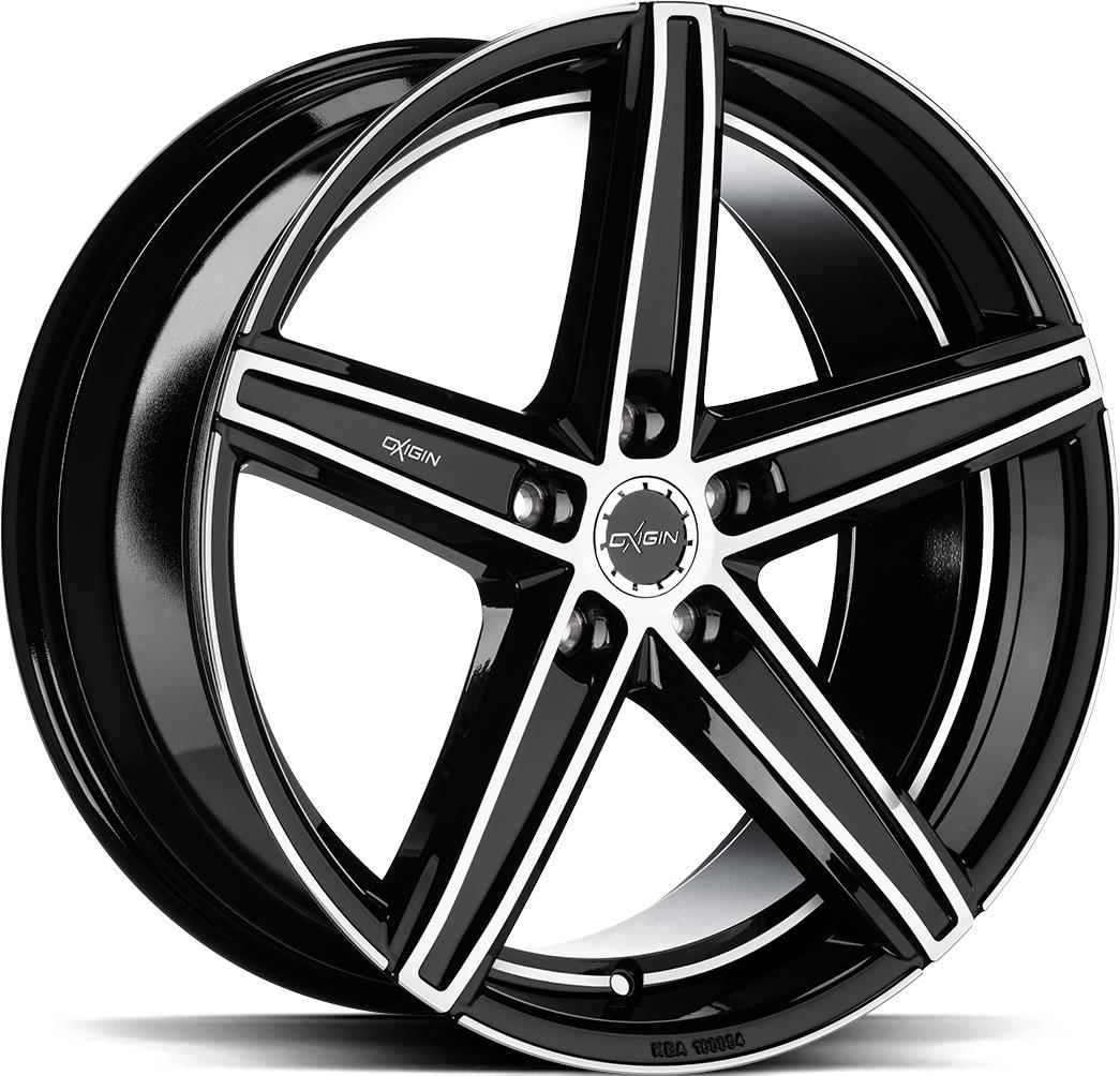 OXGIN Evolution Black Full Pol 9x20 5/108 ET45 CB72.6 60°