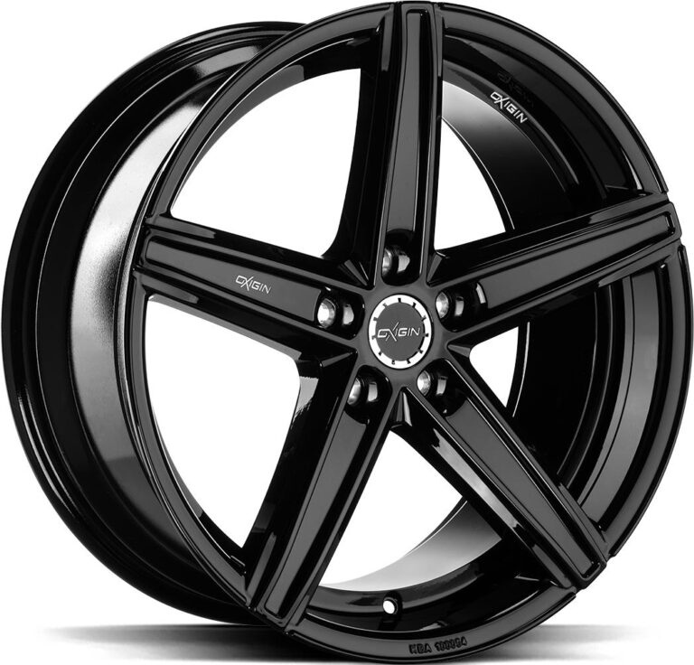 OXGIN Evolution Glossy Black 9x20 5/108 ET45 CB72.6 60°