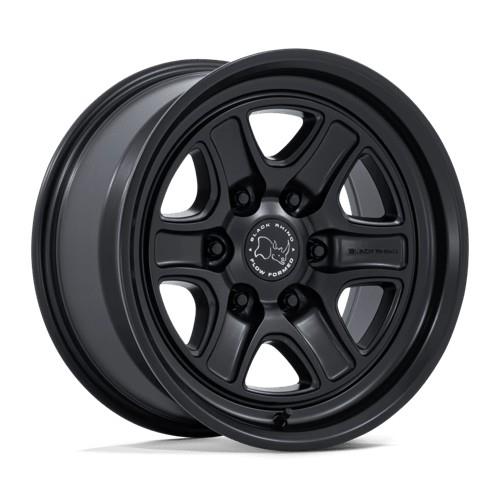 BR032 ECHO MATTE BLACK 8,5x17 6/135 ET0 CB87.1 60°