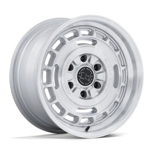 BR600 VAGABOND GLOSS SILVER W/ MACHINED FACE 8x17 6/130 ET32 CB84.1 60°