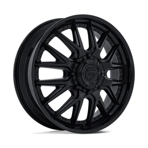 D406 CATALYST DUALLY MATTE BLACK W/ GLOSS BLACK LI 8,25x20 8/200 ET105 CB142.0 60°