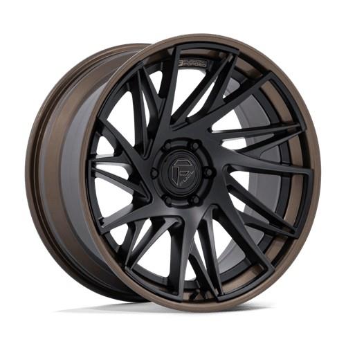 FC405 DYNAMO MATTE BLACK W/ GLOSS BRONZE LIP 10x20 6/139,7 ET-18 CB106.1 60°