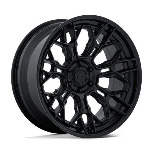 FC409 HIVE MATTE BLACK W/ GLOSS BLACK LIP 10x20 6/135 ET-18 CB87.1 60°