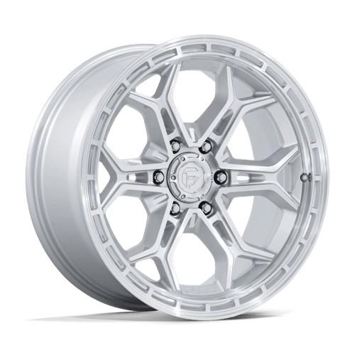 FC896 HEATHEN GLOSS SILVER W/ MACHINED FACE 9x20 6/135 ET1 CB87.1 60°