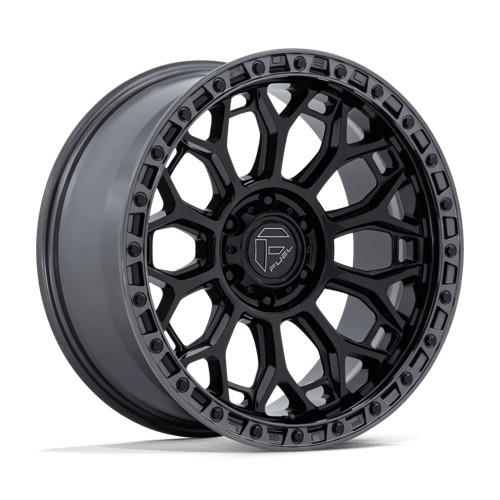 FC901 TALON GLOSS BLACK W/ GLOSS GUNMETAL LIP 8,5x17 6/139,7 ET25 CB106.1 60°