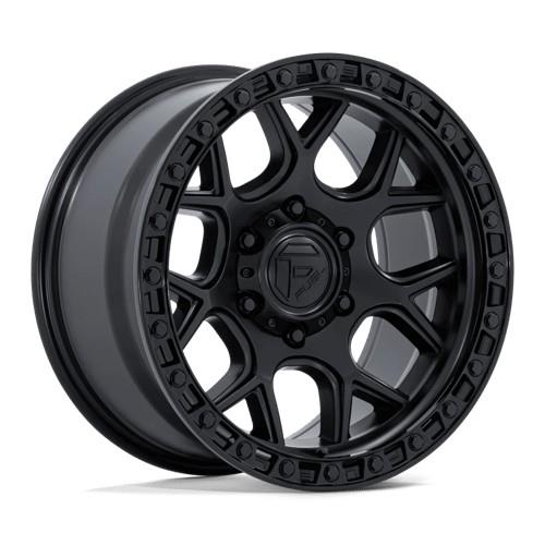 FC908 PUMA MATTE BLACK W/ GLOSS BLACK LIP 9x17 5/127 ET-12 CB71.5 60°