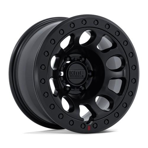 KM241 E25 BEADLOCK BLACKOUT 9x17 5/127 ET-12 CB71.5 60°
