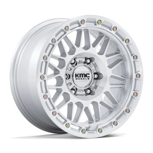 KM555 ATTACK GLOSS SILVER W/ MACHINED FACE 8,5x17 5/127 ET-10 CB71.5 60°