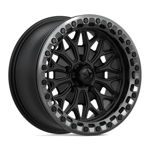 MA53 BOLO UTV BEADLOCK MATTE BLACK W/ GLOSS GUNMET 7x15 5/114,3 ET10 CB72.6 60°