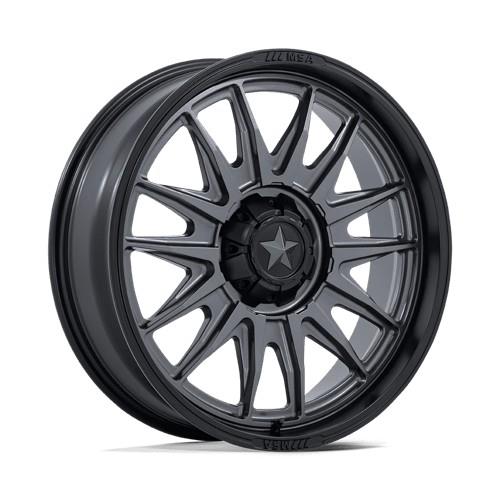 M55 COMMANDER UTV MATTE GUNMETAL W/ MATTE BLACK LI 7x15 5/114,3 ET10 CB72.6 60°