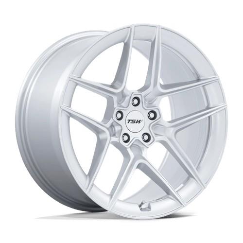 TW008 SLIPSTREAM GLOSS SILVER W/ MACHINED FACE 10,5x19 5/114,3 ET25 CB72.6 60°