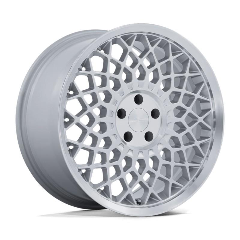 RC212 CJJ GLOSS SILVER W/ MACHINED LIP 10,5x18 5/114,3 ET35 CB72.6 60°