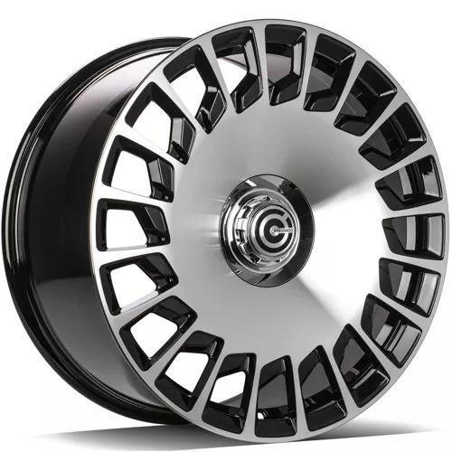 REBELLION Black Front Polished 8,5x19 5/112 ET35 CB66,5 60°