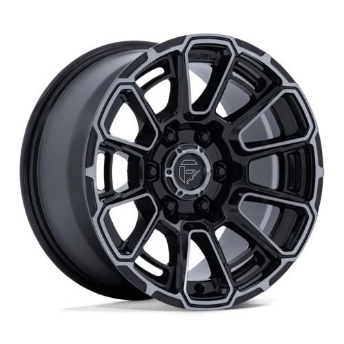 FC910 FOXHOUND GLOSS BLACK DARK TINTED CLEAR 9x17 6/139,7 ET1 CB106.1 60°