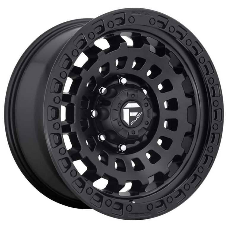 FC633 MATTE BLACK 9x18 6/135 ET1 CB87.1 60°