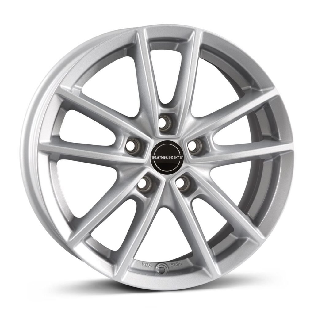 BORBET W Chrystal Silv 8x19 5/112 ET48 CB72.5 60°