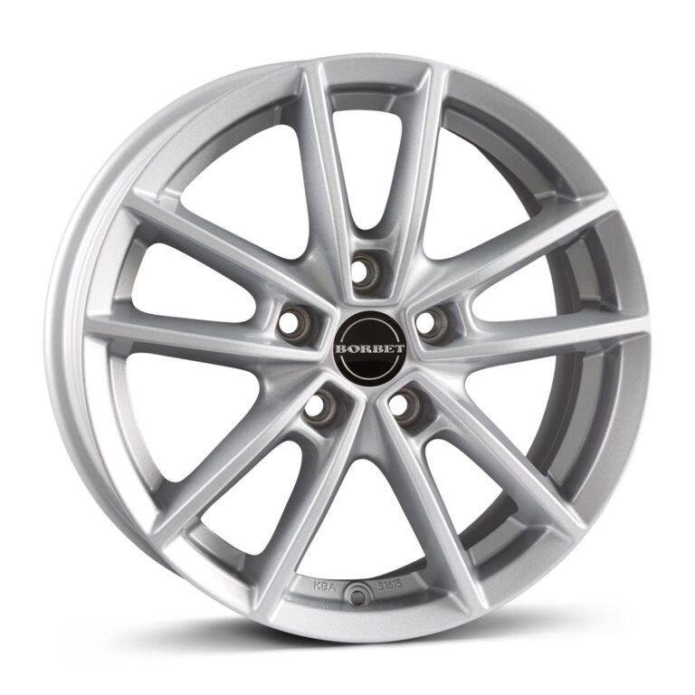 BORBET W Chrystal Silv 8x19 5/112 ET48 CB72.5 60°