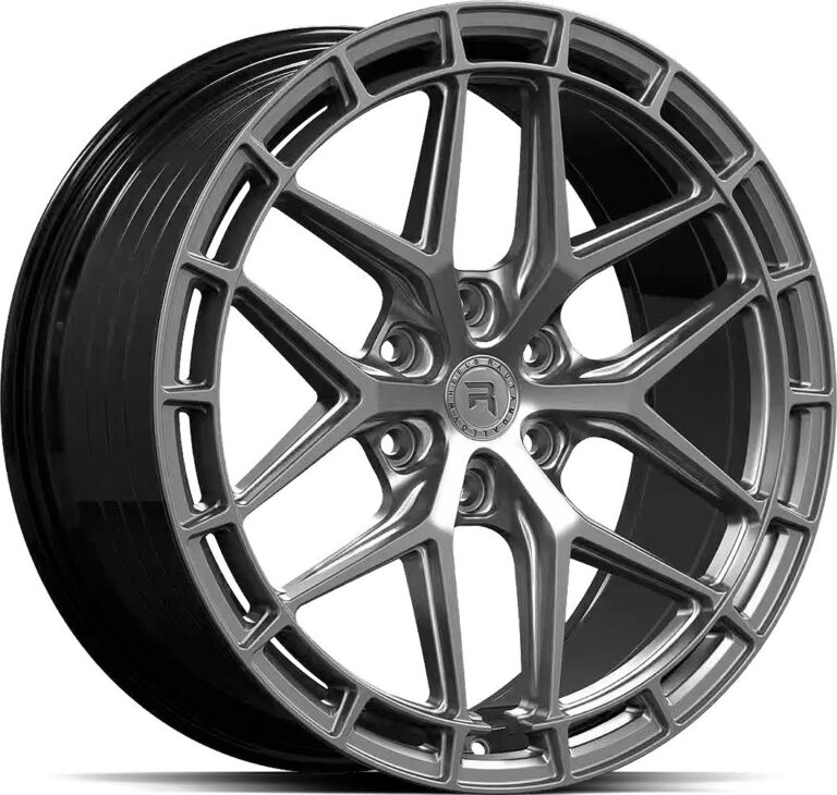 R-SERIES R21 Hyper Silv Black 8x18 5/112 ET45 CB66.6 60°
